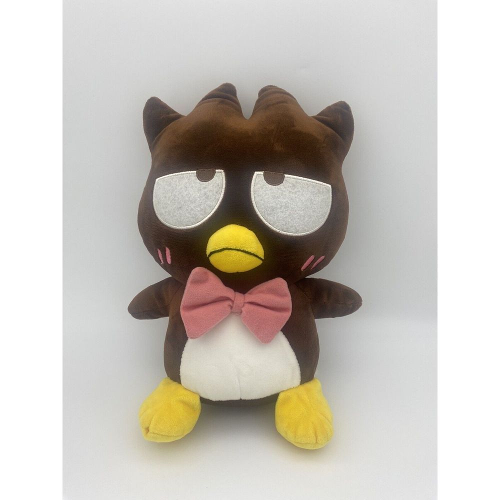 Sanrio Plush doll 2019 BAD BADTZ-MARU Brown Rare Sanrio Characters Pink Tie